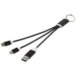 Metalni 4u1 kabel za punjenje s privjeskom za ključeve