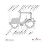 Rominox Višenamjenski alat Traktor, 18 funkcija