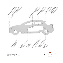 Rominox Višenamjenski alat Automobil, 18 funkcija