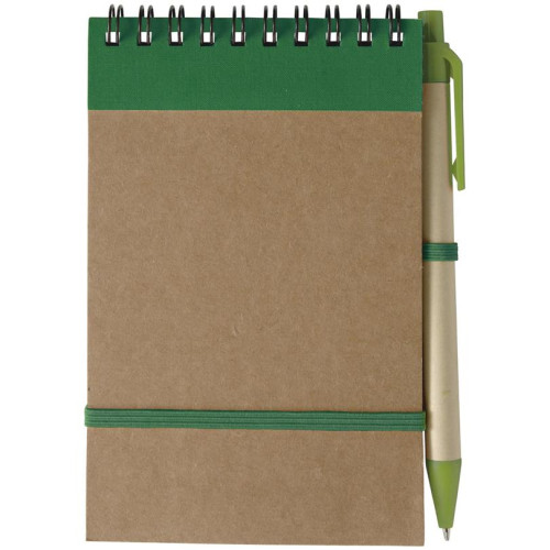 Rokovnik sa spiralnim uvezom i kemijskom olovkom