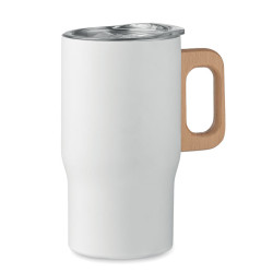 Staklena boca s drvenim poklopcem 350 ml 